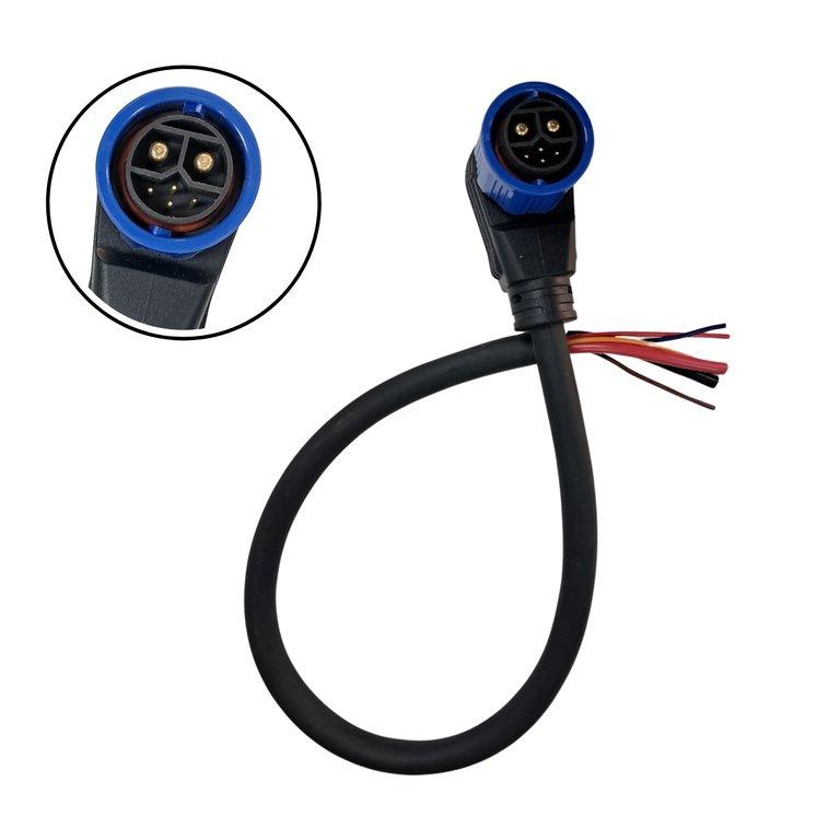 AMPR 2+4 MALE 6 WIRE CAN L-500MM